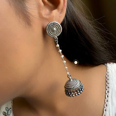 Sterling Silver Riwaayat Jhumki
