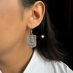 Sterling Silver Bharat Earring