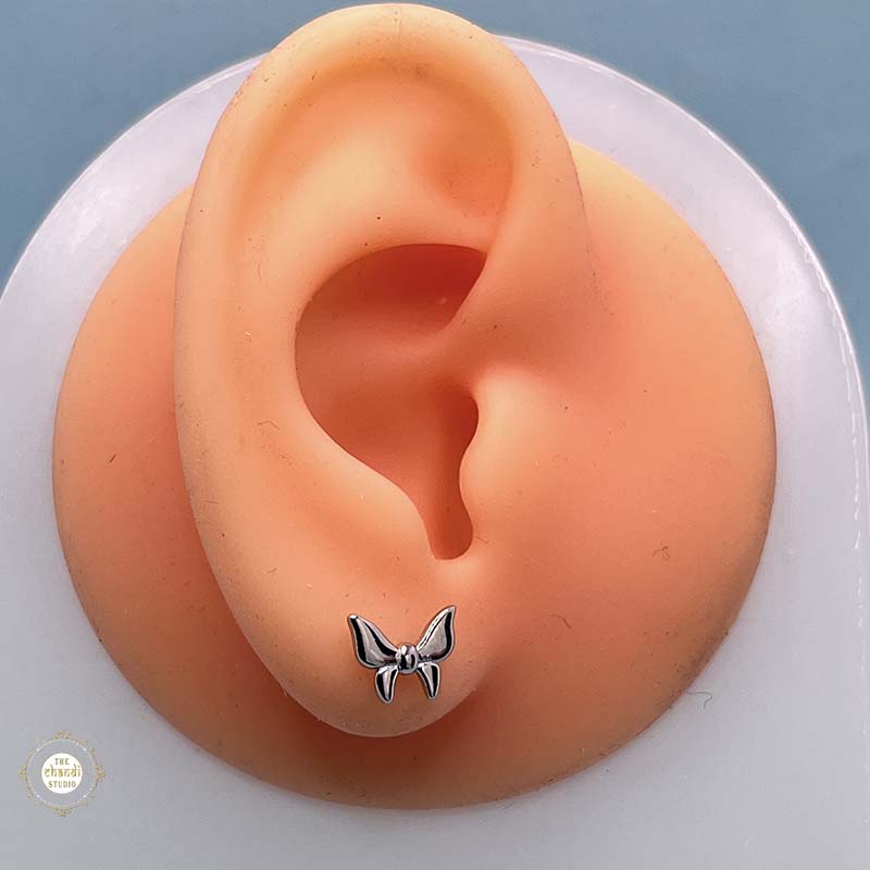 Buy Silver Butterfly Earring Online