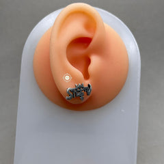 Sterling Silver Shiv Earring