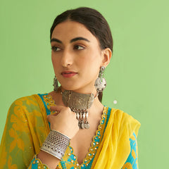 Tribal Bajuband Cum Choker