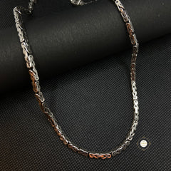 Sterling Silver Plain Chain