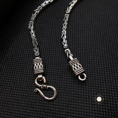 Sterling Silver Plain Chain