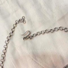 Sterling Silver Celestial Links Choker Necklace