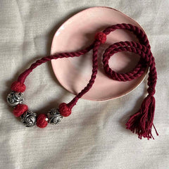 Sterling Silver Chitai Bead Necklace