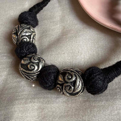 Sterling Silver Chitai Bead Necklace