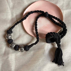 Sterling Silver Chitai Bead Necklace