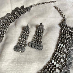 925 Sterling Silver Tribal Necklace
