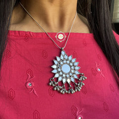 Classic White Glass Pendant