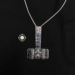 Mighty Thor Hammer Pendant (Without Chain)
