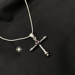 Divine Devotion Cross Pendant