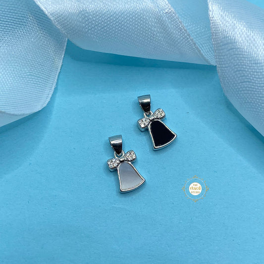 Sparkling Silver Twinkle Dress Delight Pendant ( Reversible)
