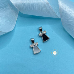 Sparkling Silver Twinkle Dress Delight Pendant ( Reversible)