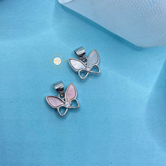 Sparkling Silver Celestial Butterfly Pendant