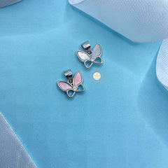 Sparkling Silver Celestial Butterfly Pendant