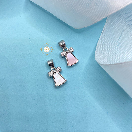 Sparkling Silver Twinkle Dress Delight Pendant