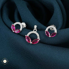 Sterling Silver Sparkling Silver Celestial Spark Pendant