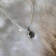Sterling Silver Flower Pendant