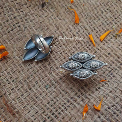 Sterling Silver Sadabahar Rawa Ring
