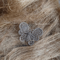 Sterling Silver Whimsical Butterfly Ring
