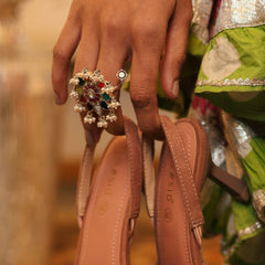 Muhurat Maharani Navratna Ring