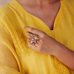 Muhurat Maharani Navratna Ring