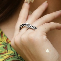 Unisex Braid Band Ring
