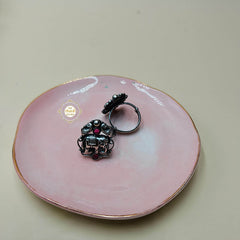 Parrot Elephant Ruby Ring