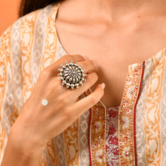 Statement Gumbad Ring