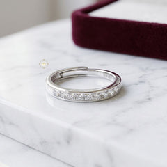 Sparkling Silver Twilight Ring