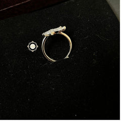 Sparkling Silver Sparrow Ring