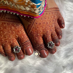 Dilkash Rose Toe Ring