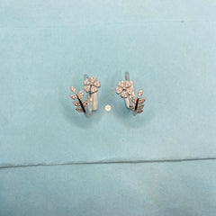 Sparkling Silver Twilight Toe Ring