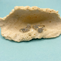 Sparkling Silver Twilight Toe Ring