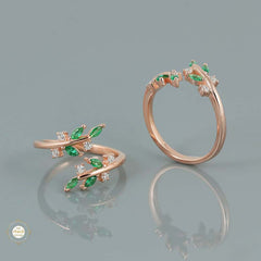 Sterling Silver Sparkling Radiant Blossom Toe Ring