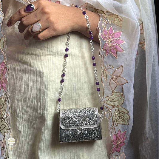 Buy Sterling Silver Purse Online