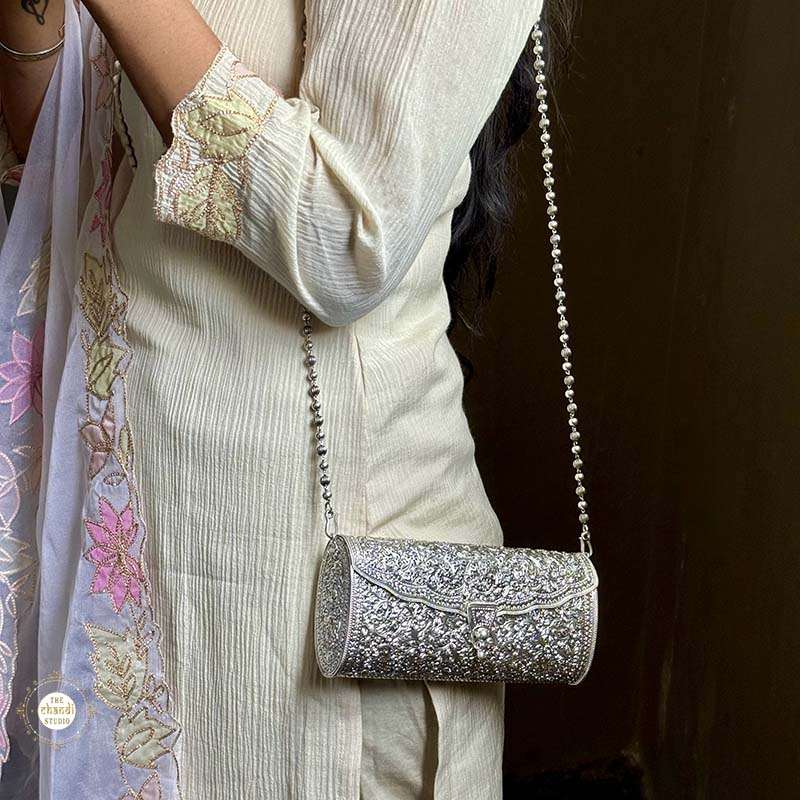 Buy Sterling Silver Chitai Purse Online