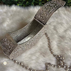 Sterling Silver Jashn Chitai Purse