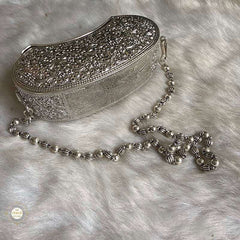 Sterling Silver Jashn Chitai Purse