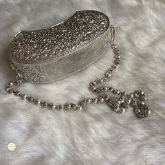 Sterling Silver Jashn Chitai Purse