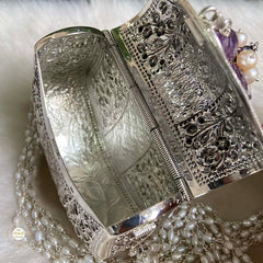 Sterling Silver Jashn Chitai Purse