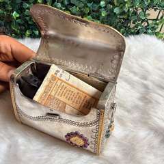 Sterling Silver Jashn Mini Purse