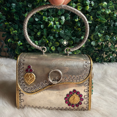 Sterling Silver Jashn Mini Purse
