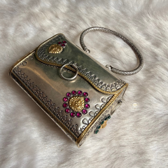 Sterling Silver Jashn Mini Purse