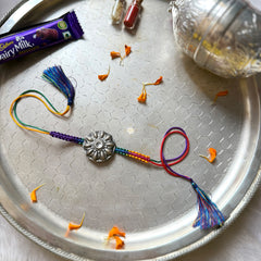 Sterling Silver Mutli Thread Rakhi