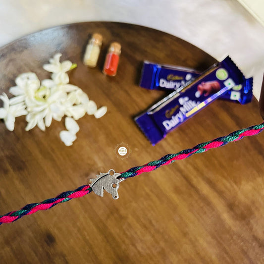 Sterling Silver Unicorn Rakhi (Kids)