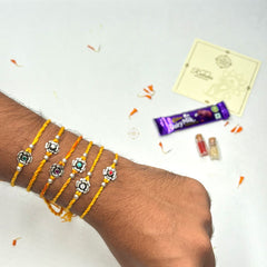 Sterling Silver 'Timeless Flower' Rakhi