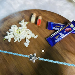 Sterling Silver My Little Star Rakhi (Kids)