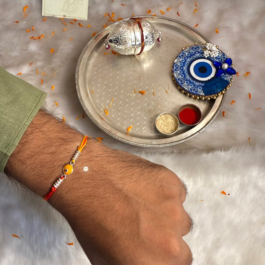 'Evil Eye' Rakhi - Yellow