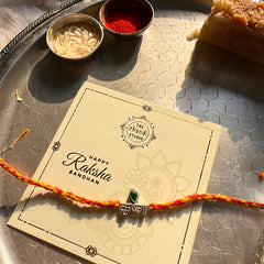 Sterling Silver Krishna Rakhi